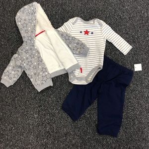 Star Jacket, Bodysuit, and Pants Set